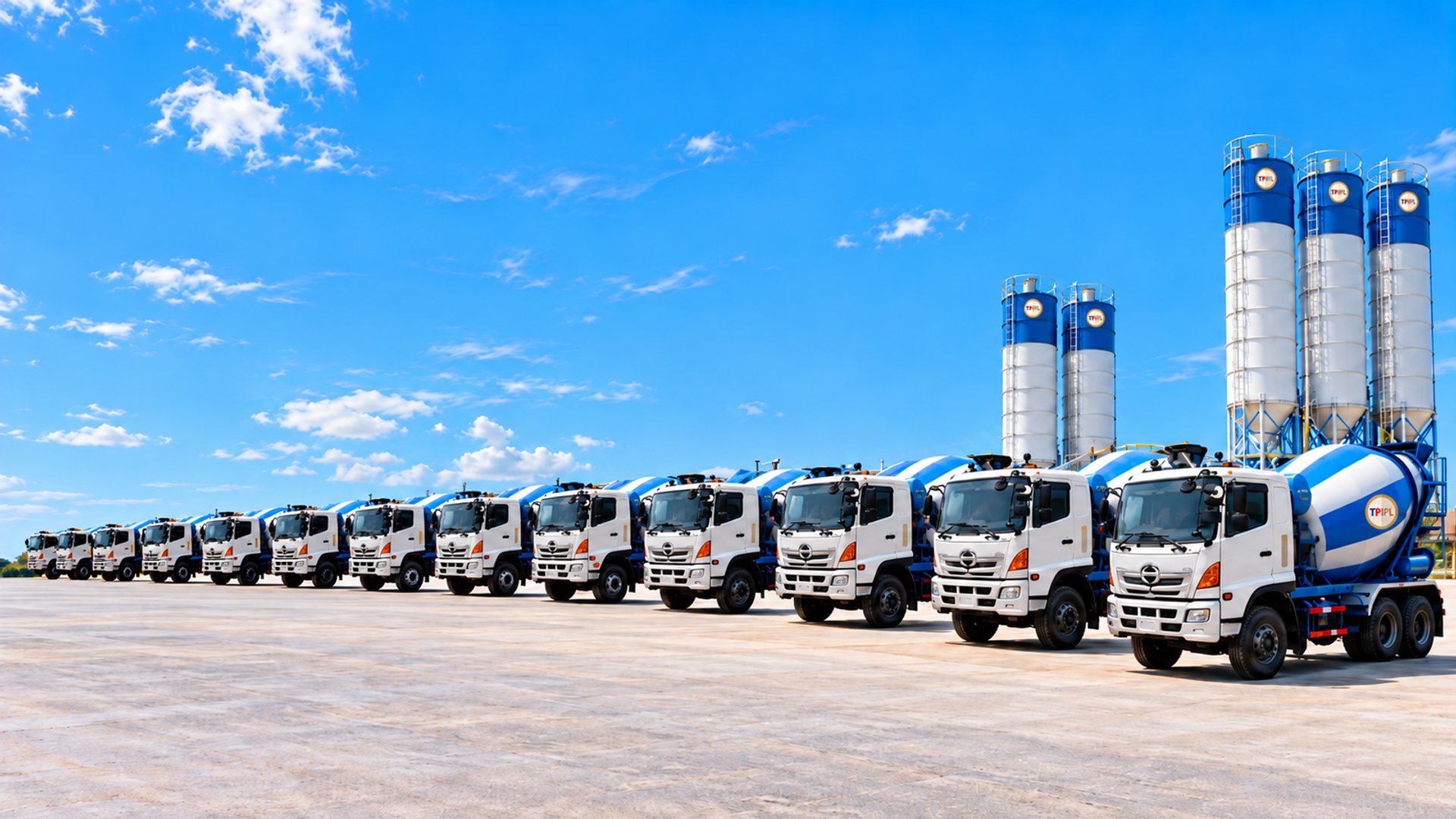 Phuket Concrete 2007 TPI concrete mixer trucks in Phuket
